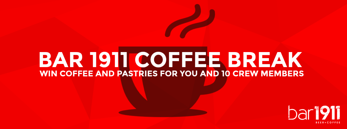 Win A Coffee Break From Bar 1911